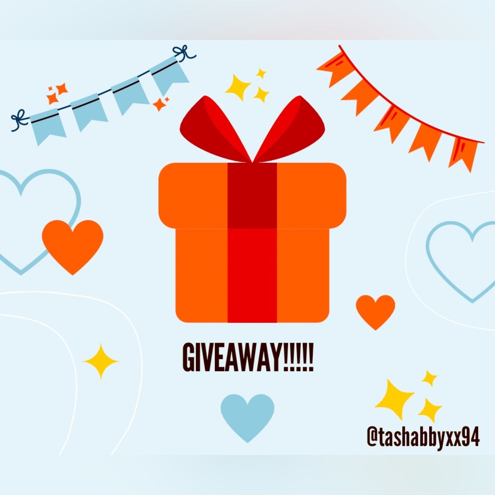 Giveaway listing for live shows ❤️❤️❤️❤️